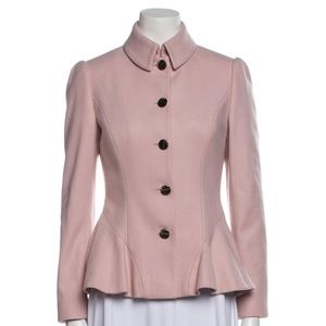 Gorgeous authentic Ted Baker real wool coat with rose gold hardware